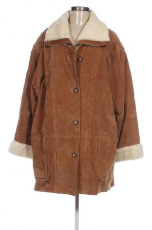 Damen Lederjacke Unbranded, Größe XXL, Farbe Beige, Preis € 67,99
