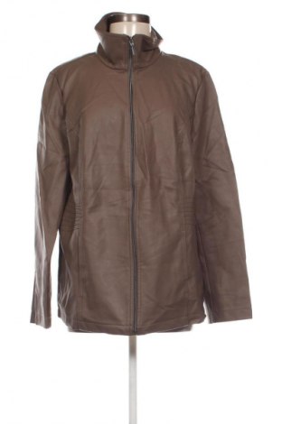 Дамско кожено яке Unbranded, Размер XL, Цвят Кафяв, Цена 58,99 лв.