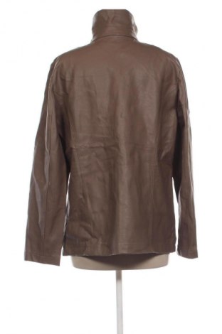 Дамско кожено яке Unbranded, Размер XL, Цвят Кафяв, Цена 58,99 лв.