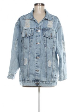 Damen Lederjacke Unbranded, Größe S, Farbe Blau, Preis 40,99 €