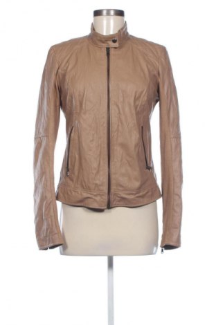 Damen Lederjacke Unisono, Größe M, Farbe Beige, Preis 66,53 €