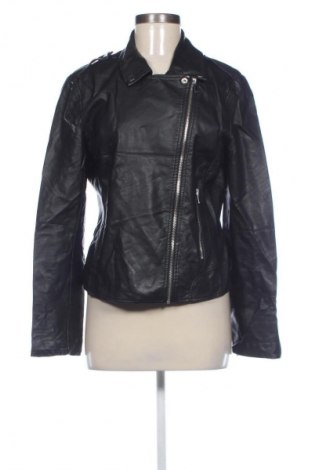 Damen Lederjacke VILA, Größe L, Farbe Schwarz, Preis 24,99 €
