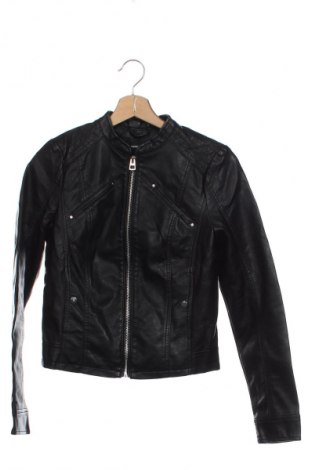 Damen Lederjacke Vero Moda, Größe XS, Farbe Schwarz, Preis 28,99 €