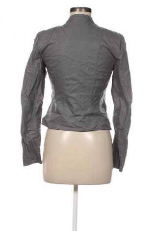 Damen Lederjacke Vero Moda, Größe S, Farbe Grau, Preis 28,99 €