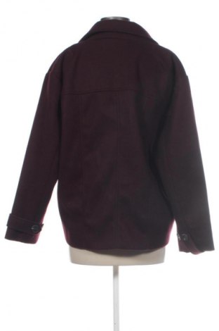Дамско палто Pull&Bear, Размер S, Цвят Червен, Цена 142,99 лв.