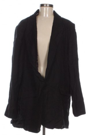 Damen Blazer City Chic, Größe 4XL, Farbe Schwarz, Preis 53,99 €