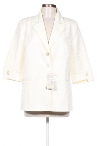 Damen Blazer Unbranded, Größe XXL, Farbe Ecru, Preis 46,65 €