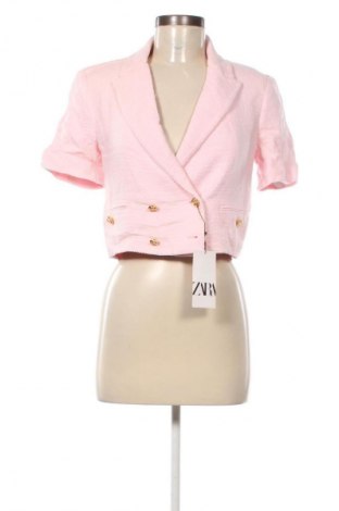Damen Blazer Zara, Größe XS, Farbe Rosa, Preis € 75,99