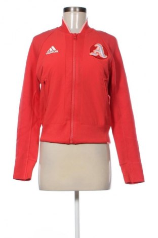 Дамско яке Adidas, Размер XS, Цвят Червен, Цена 187,00 лв.