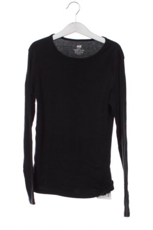 Dziecięca bluzka H&M, Rozmiar 10-11y/ 146-152 cm, Kolor Czarny, Cena 27,99 zł