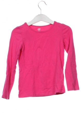 Παιδική μπλούζα H&M, Μέγεθος 4-5y/ 110-116 εκ., Χρώμα Ρόζ , Τιμή 6,99 €
