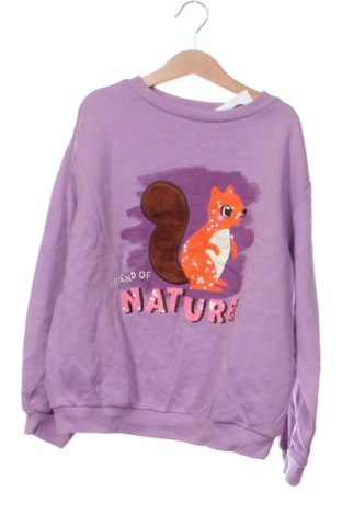 Kinder Shirt H&M, Größe 7-8y/ 128-134 cm, Farbe Lila, Preis € 7,99