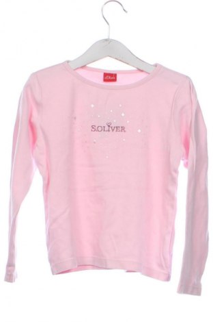 Dziecięca bluzka S.Oliver, Rozmiar 5-6y/ 116-122 cm, Kolor Różowy, Cena 35,99 zł