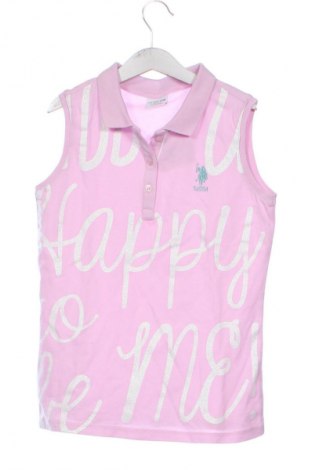 Παιδική μπλούζα U.S. Polo Assn., Μέγεθος 9-10y/ 140-146 εκ., Χρώμα Ρόζ , Τιμή 10,23 €
