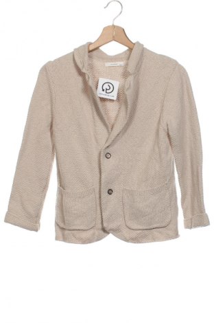 Kinder Strickjacke Reserved, Größe 9-10y/ 140-146 cm, Farbe Beige, Preis 8,70 €
