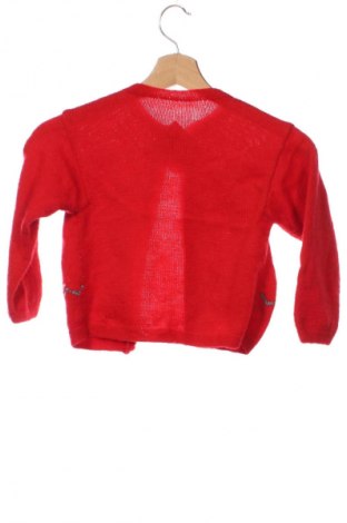 Kinder Strickjacke Unbranded, Größe 5-6y/ 116-122 cm, Farbe Rot, Preis 12,00 €