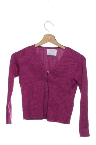 Kinder Strickjacke Zara, Größe 8-9y/ 134-140 cm, Farbe Lila, Preis € 11,99