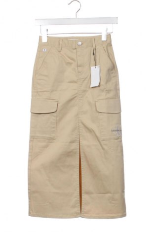 Dziecięca spódnica Calvin Klein Jeans, Rozmiar 9-10y/ 140-146 cm, Kolor Beżowy, Cena 412,99 zł