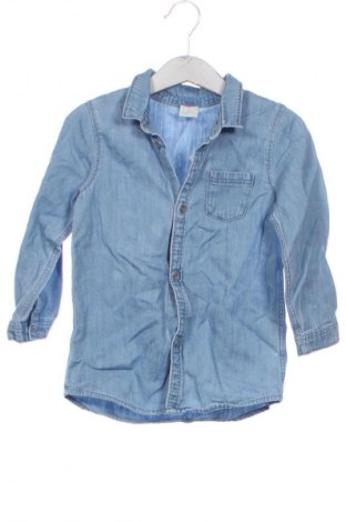Детска риза H&M, Размер 2-3y/ 98-104 см, Цвят Син, Цена 11,40 лв.