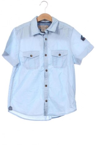 Kinderhemd H&M L.O.G.G., Größe 10-11y/ 146-152 cm, Farbe Blau, Preis 6,14 €