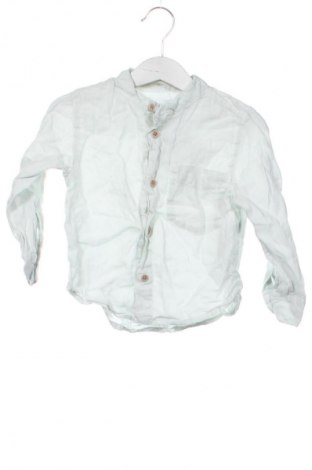 Παιδικό πουκάμισο Zara, Μέγεθος 18-24m/ 86-98 εκ., Χρώμα Πράσινο, Τιμή 13,34 €