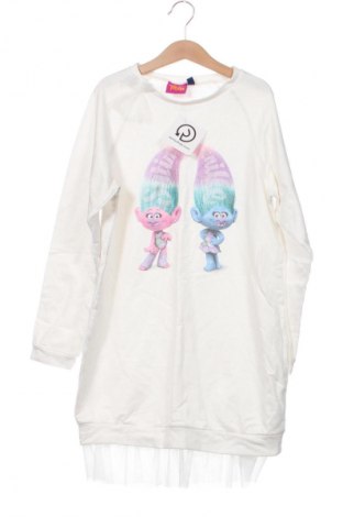 Dziecięca sukienka Trolls, Rozmiar 10-11y/ 146-152 cm, Kolor Biały, Cena 35,99 zł