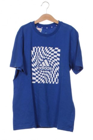Παιδικό μπλουζάκι Adidas, Μέγεθος 13-14y/ 164-168 εκ., Χρώμα Μπλέ, Τιμή 12,83 €