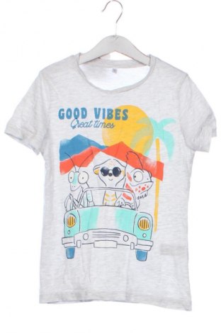 Kinder T-Shirt C&A, Größe 7-8y/ 128-134 cm, Farbe Grau, Preis 6,00 €