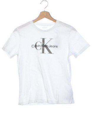 Kinder T-Shirt Calvin Klein Jeans, Größe 10-11y/ 146-152 cm, Farbe Weiß, Preis € 32,99