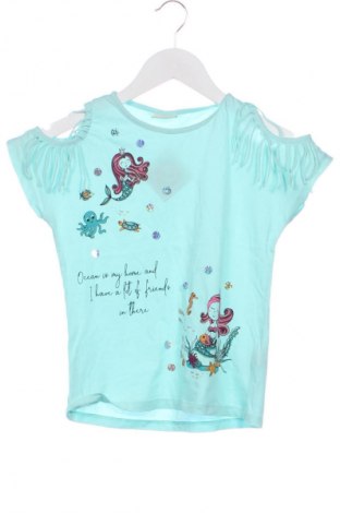 Dziecięcy T-shirt LC Waikiki, Rozmiar 7-8y/ 128-134 cm, Kolor Niebieski, Cena 26,21 zł