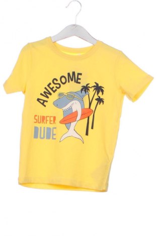 Детска тениска Name It, Размер 4-5y/ 110-116 см, Цвят Жълт, Цена 22,99 лв.