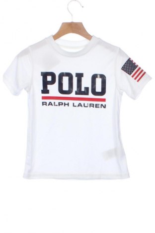 Παιδικό μπλουζάκι Polo Ralph Lauren, Μέγεθος 4-5y/ 110-116 εκ., Χρώμα Λευκό, Τιμή 15,35 €