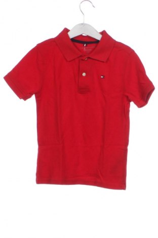 Dziecięcy T-shirt Tommy Hilfiger, Rozmiar 6-7y/ 122-128 cm, Kolor Czerwony, Cena 46,30 zł