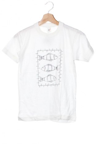 Kinder T-Shirt Unbranded, Größe 6-7y/ 122-128 cm, Farbe Weiß, Preis 8,00 €