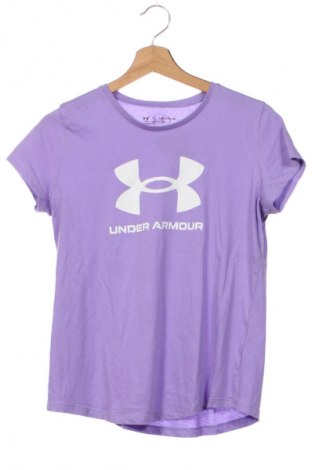 Παιδικό μπλουζάκι Under Armour, Μέγεθος 12-13y/ 158-164 εκ., Χρώμα Βιολετί, Τιμή 10,23 €
