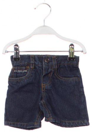 Παιδικό κοντό παντελόνι U.S. Polo Assn., Μέγεθος 9-12m/ 74-80 εκ., Χρώμα Μπλέ, Τιμή 13,80 €