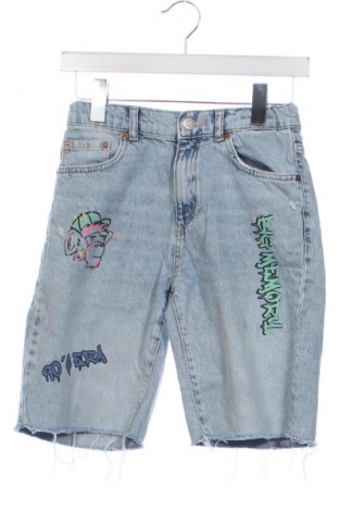 Παιδικό κοντό παντελόνι Zara, Μέγεθος 11-12y/ 152-158 εκ., Χρώμα Μπλέ, Τιμή 10,23 €