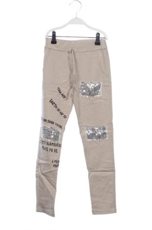 Kinderhose Unbranded, Größe 11-12y/ 152-158 cm, Farbe Beige, Preis 11,00 €