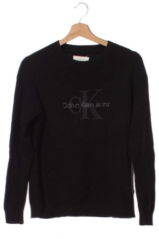Gyerek pulóver Calvin Klein Jeans, Méret 12-13y / 158-164 cm, Szín Fekete, Ár 32 389 Ft