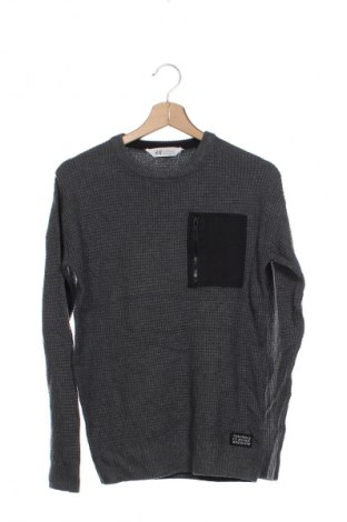Kinderpullover H&M, Größe 12-13y/ 158-164 cm, Farbe Grau, Preis € 8,99
