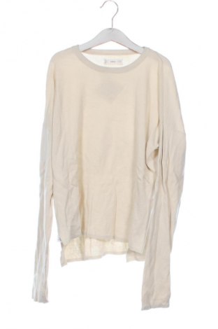 Pulover pentru copii Mango, Mărime 12-13y/ 158-164 cm, Culoare Ecru, Preț 37,00 Lei