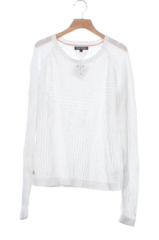 Παιδικό πουλόβερ Tommy Hilfiger, Μέγεθος 15-18y/ 170-176 εκ., Χρώμα Λευκό, Τιμή 26,60 €