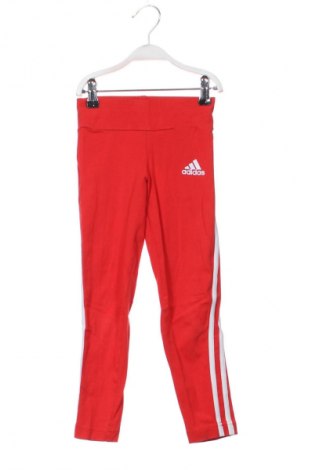 Kinder Sporthose Adidas, Größe 7-8y/ 128-134 cm, Farbe Rot, Preis 17,00 €