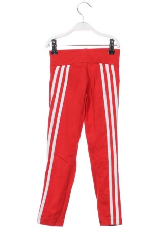Kinder Sporthose Adidas, Größe 7-8y/ 128-134 cm, Farbe Rot, Preis 17,00 €