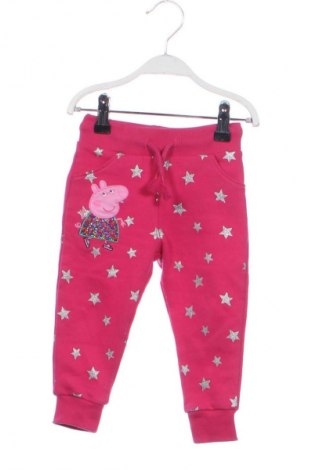 Παιδική κάτω φόρμα Peppa Pig, Μέγεθος 12-18m/ 80-86 εκ., Χρώμα Ρόζ , Τιμή 8,07 €