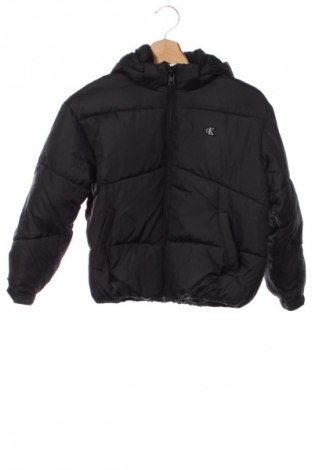 Kinderjacke Calvin Klein Jeans, Größe 7-8y/ 128-134 cm, Farbe Schwarz, Preis € 199,99