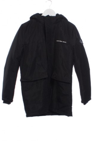 Kinderjacke Calvin Klein Jeans, Größe 14-15y/ 168-170 cm, Farbe Schwarz, Preis € 49,10