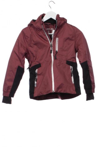 Kinderjacke für Wintersport Crivit, Größe 6-7y/ 122-128 cm, Farbe Aschrosa, Preis € 29,66