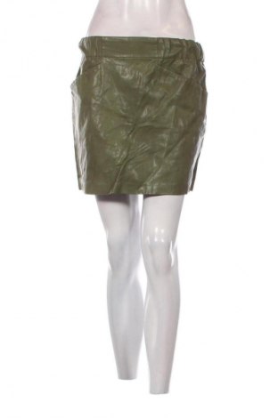 Kožená sukňa  Zara, Veľkosť S, Farba Zelená, Cena  10,00 €