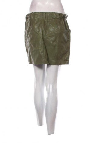 Kožená sukňa  Zara, Veľkosť S, Farba Zelená, Cena  10,00 €